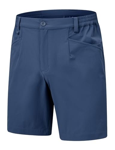 VRST Men's Easy Waist Golf Shorts